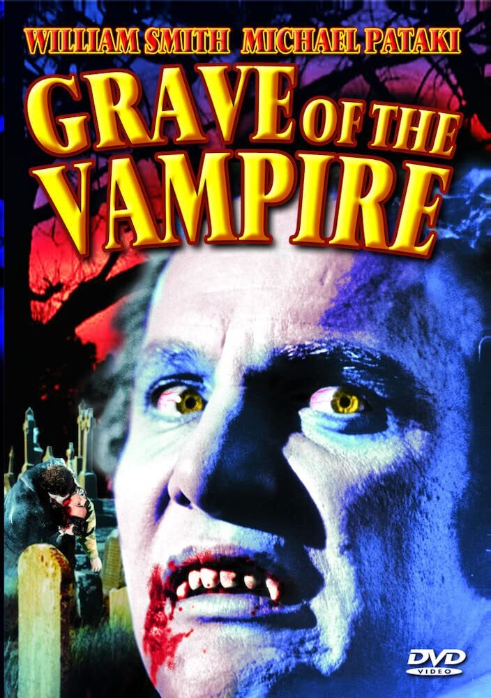 Grave of the Vampire (DVD) William Smith Michael Pataki Lieux Dressier