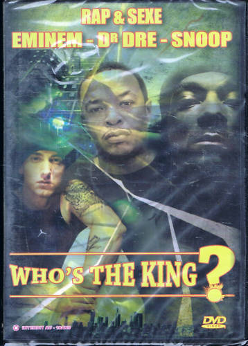 EMINEM-DR DRE-SNOOP - who's the king? - 2 DVD SIGILLATO SEALED