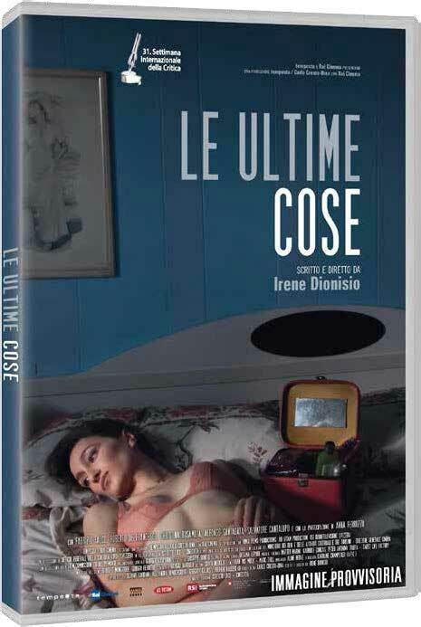 LE ULTIME COSE  DVD DRAMMATICO