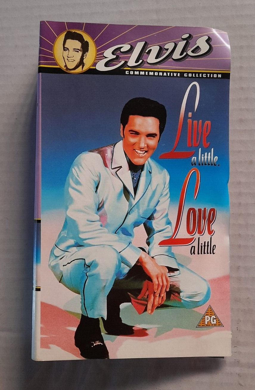 Elvis Presley- 'Live a Little, Love a Little - VHS,PAL, New, Sealed,Sigillata
