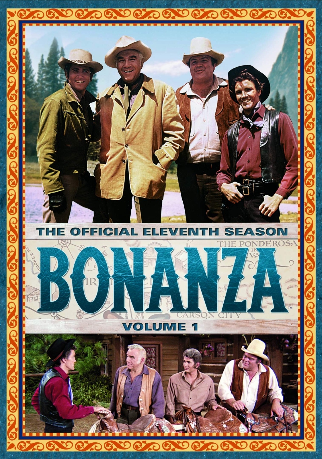 Bonanza: The Official Eleventh Season, Volume One (DVD) Lorne Greene Dan Blocker