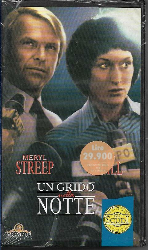 UN GRIDO NELLA NOTTE - VHS (NUOVA SIGILLATA)