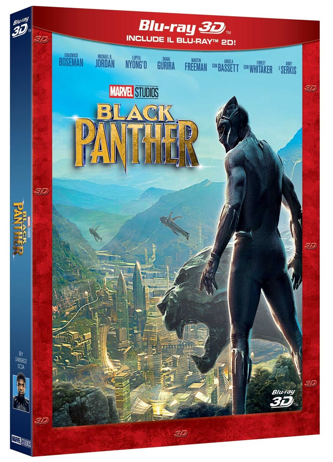 Blu-Ray - Black Panther (3D) (Blu-Ray 3D+Blu-Ray) (1 Blu-ray) (Blu-ray)