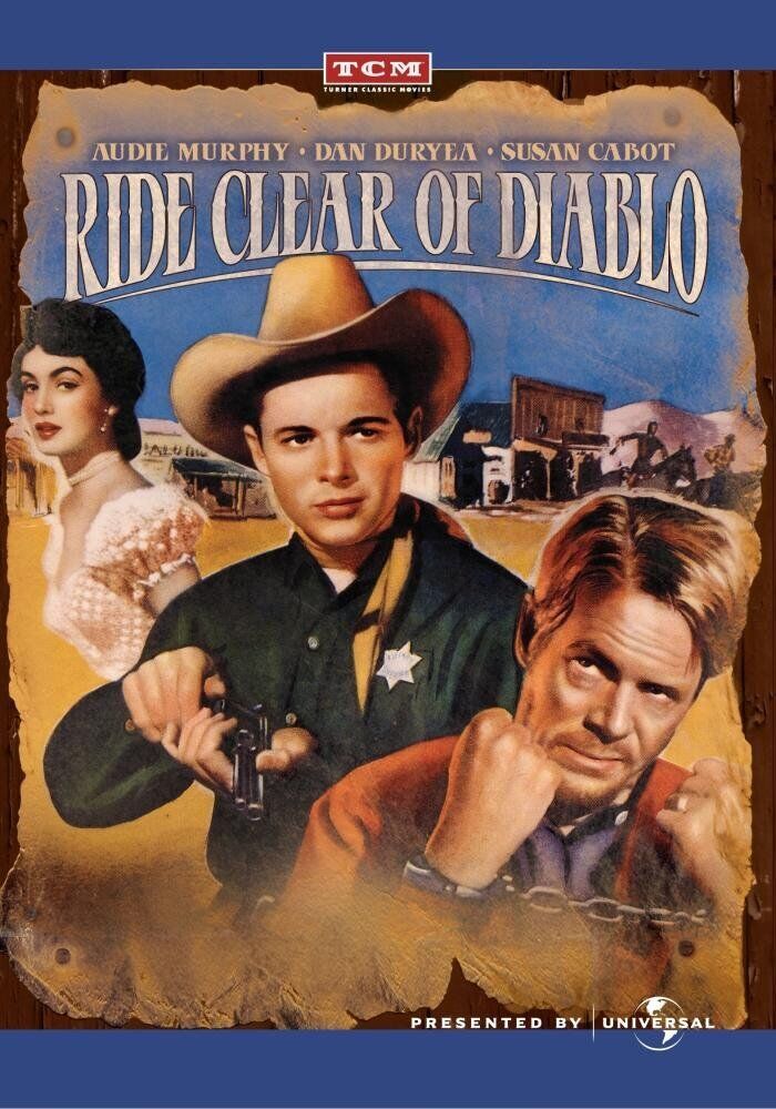 Ride Clear of Diablo (DVD) Audie Murphy Dan Duryea Susan Cabot Abbe Lane