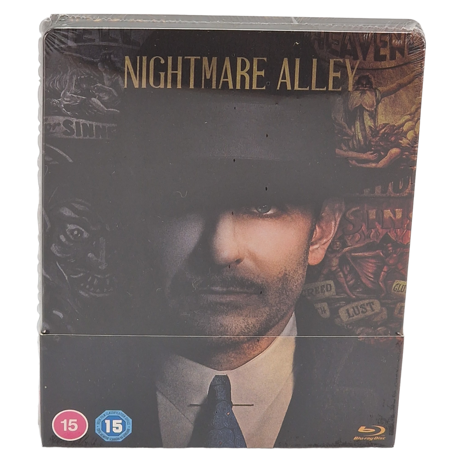 Nightmare Alley Blu-Ray Steelbook Zavvi Bradley Cooper 2022 Regione B