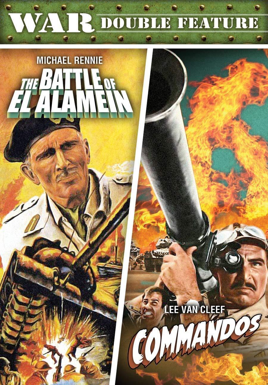 War Double Feature: The Battle of El Alamein (1969) / Commandos (1968) (DVD)