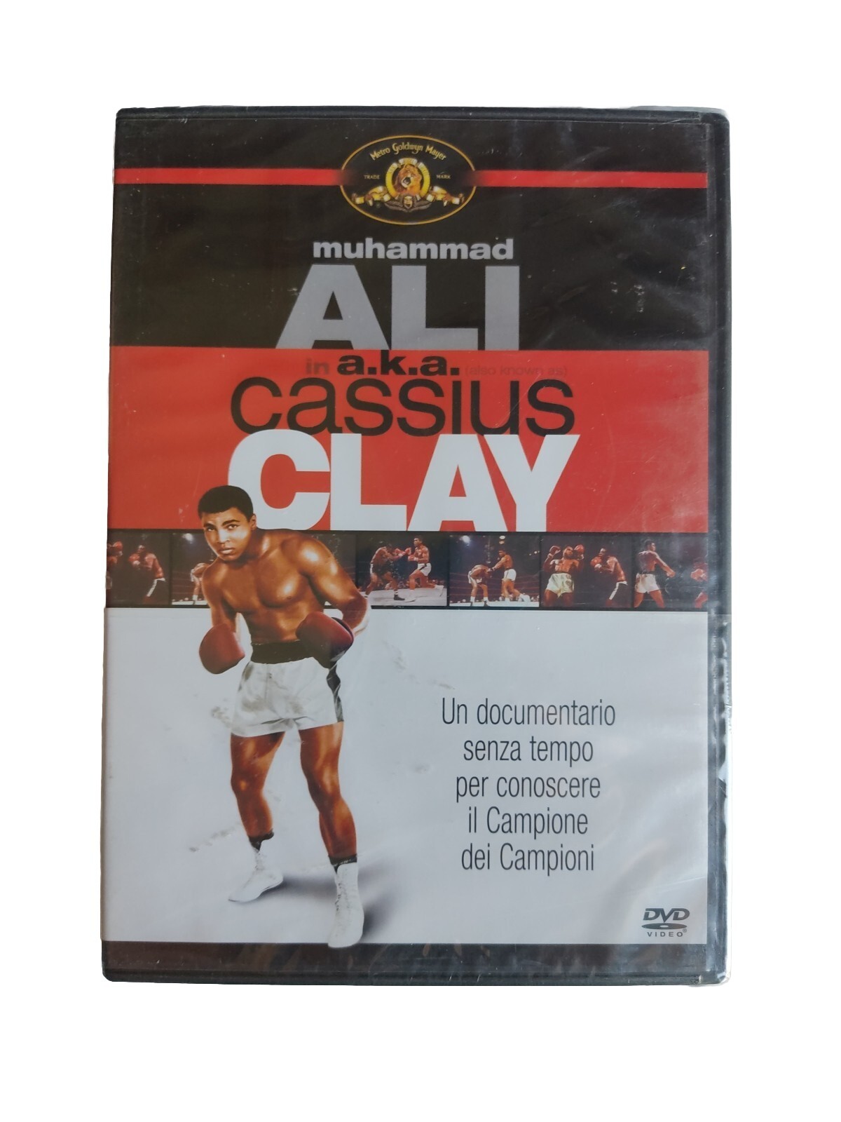 dvd MUHAMMAD ALI IN A. K.A. CASSIUS CLAY 1970 NUOVO SIGILLATO