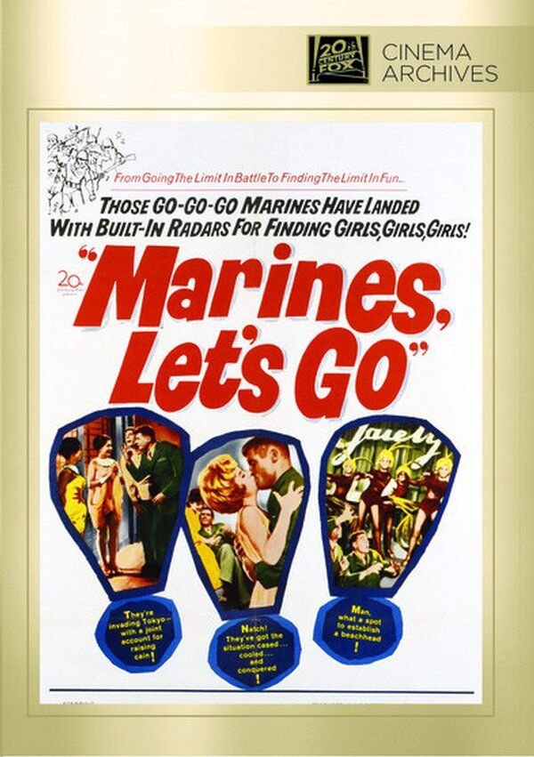 Marines, Let's Go DVD (1961) - Tom Tryon , David Hedison, Reese , Raoul Walsh