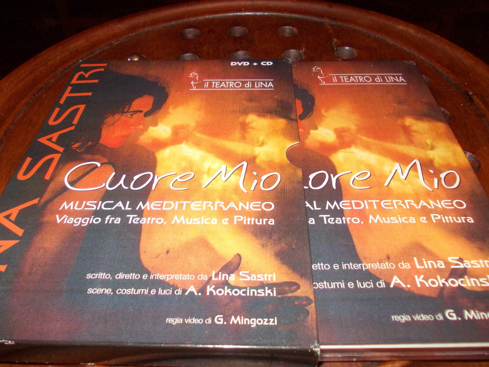 Lina Sastri - Cuore mio - (+CD) (+booklet) (2 Dischi)  Dvd ..... Nuovo