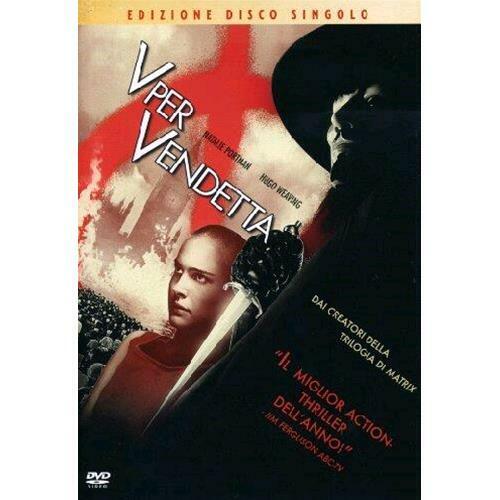 V PER VENDETTA DISCO SINGOLO DVD