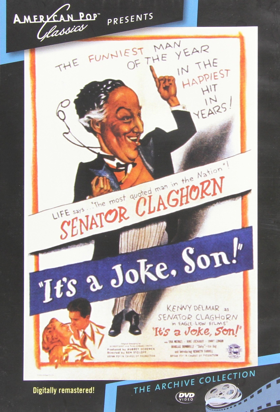 It's a Joke Son (DVD) Kenny Delmar Una Merkel