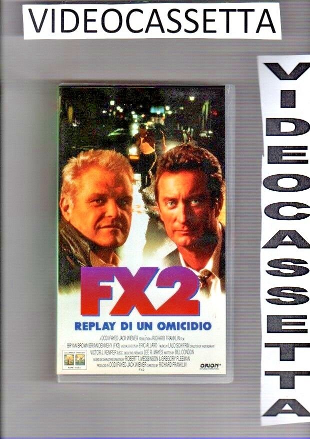 FX2 - REPLAY DI UN OMICIDIO - VIDEOCASSETTA