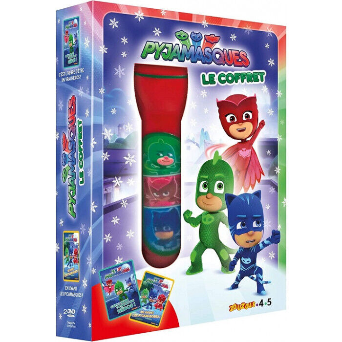 Pyjamasques + Lampe Cofanetto DVD Nuova