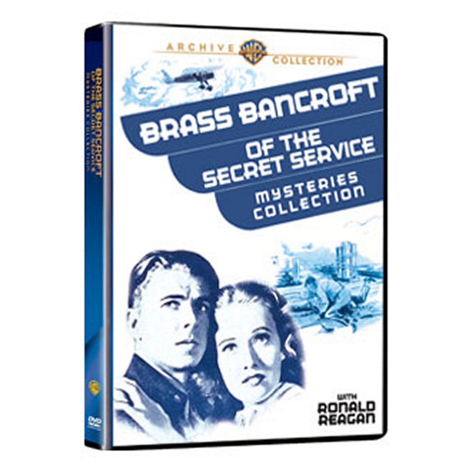 Brass Bancroft Of The Secret Service Mysteries Collection (DVD) Ronald Reagan