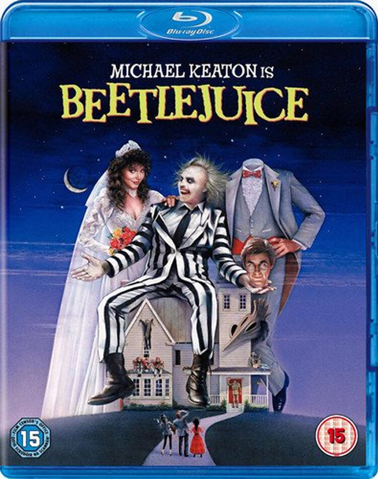 Beetlejuice (Blu-ray) Alec Baldwin Geena Davis Jeffrey Jones Michael Keaton