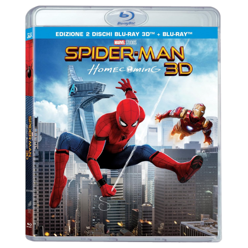 Spider-Man Homecoming (Blu-Ray 3D + Blu-Ray) [Blu-Ray Nuovo]