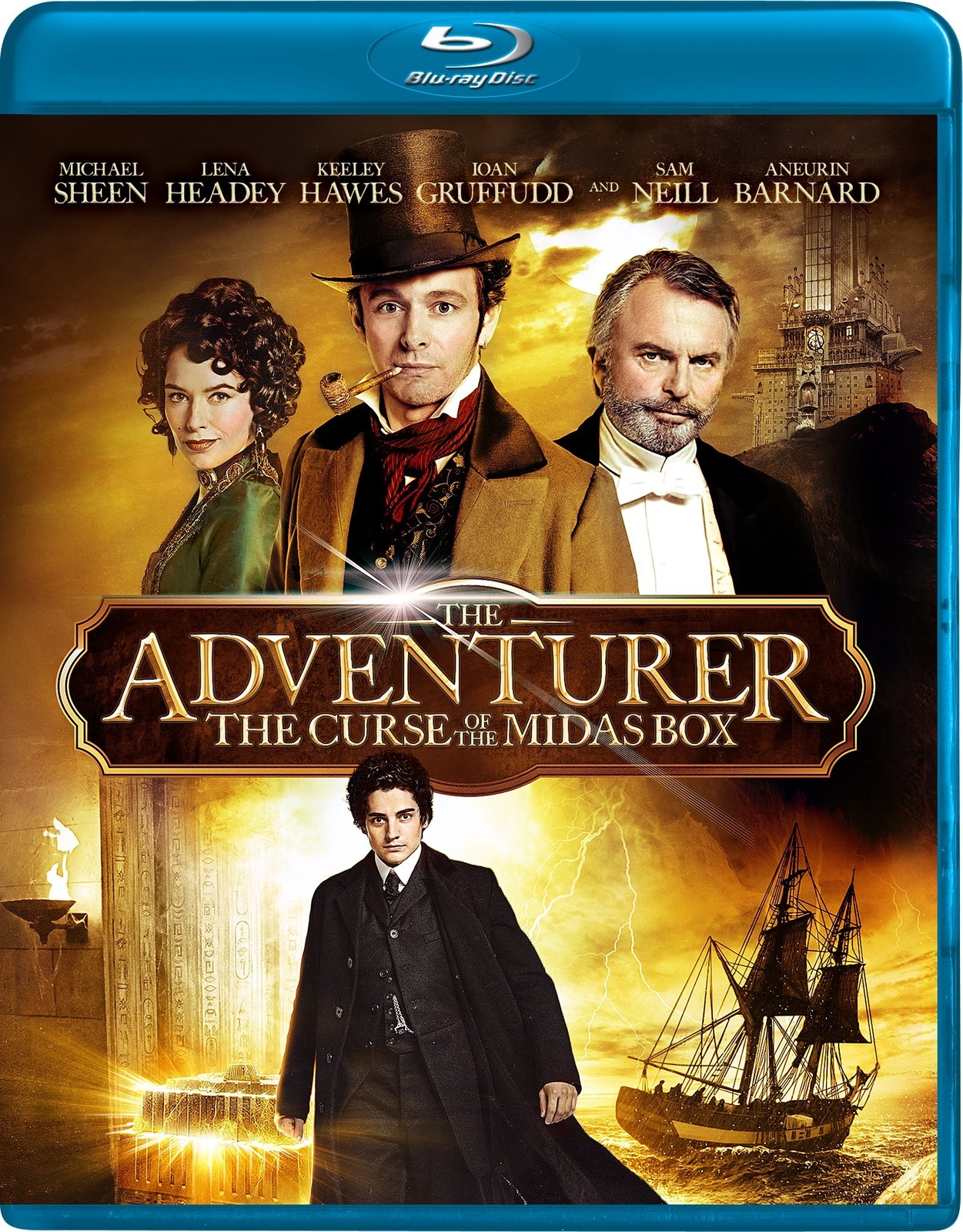 The Adventurer: The Curse of the Midas Box (Blu-ray) Michael Sheen Sam Neill