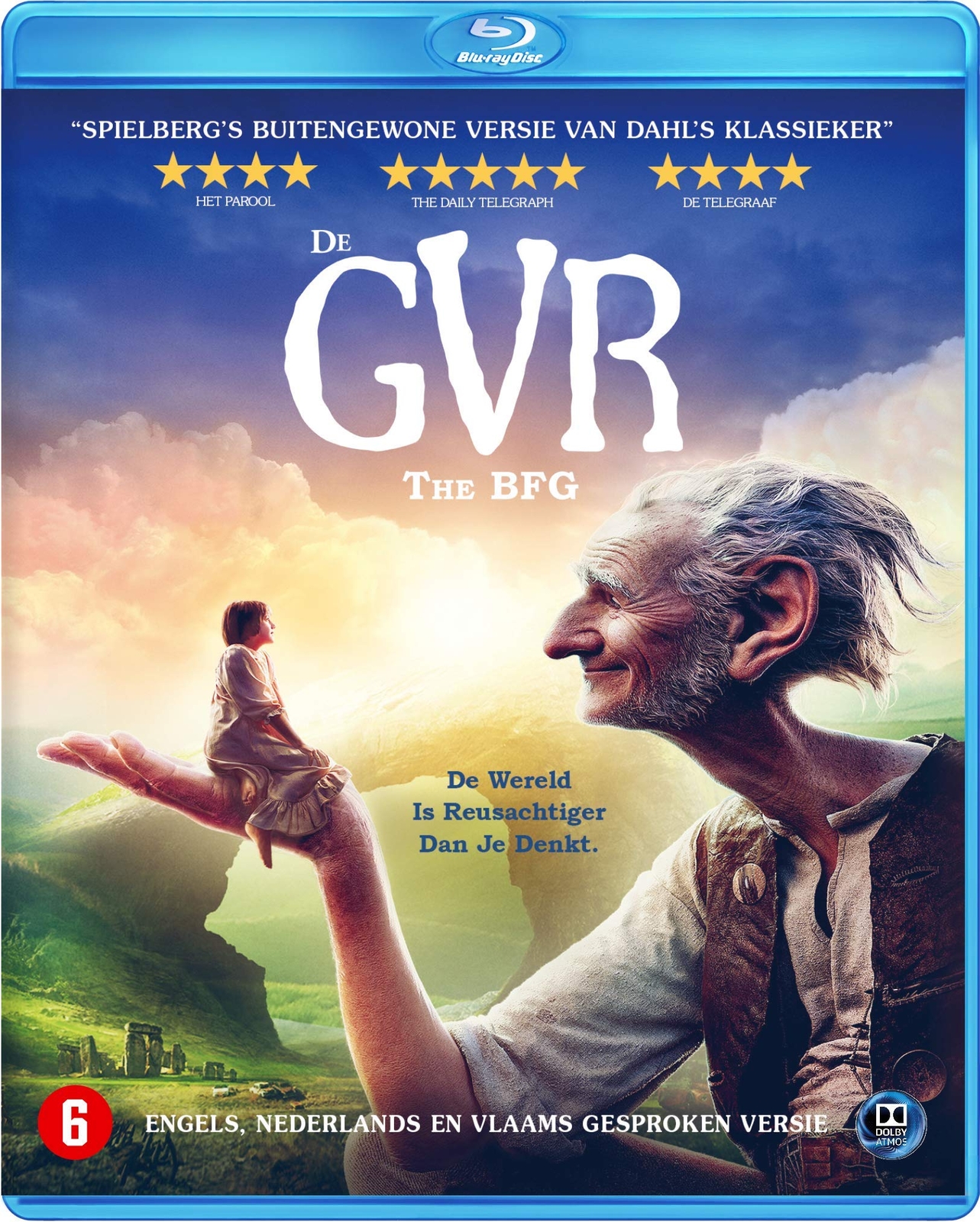 The Big Friendly Giant, 3D 2017 (Blu-ray)