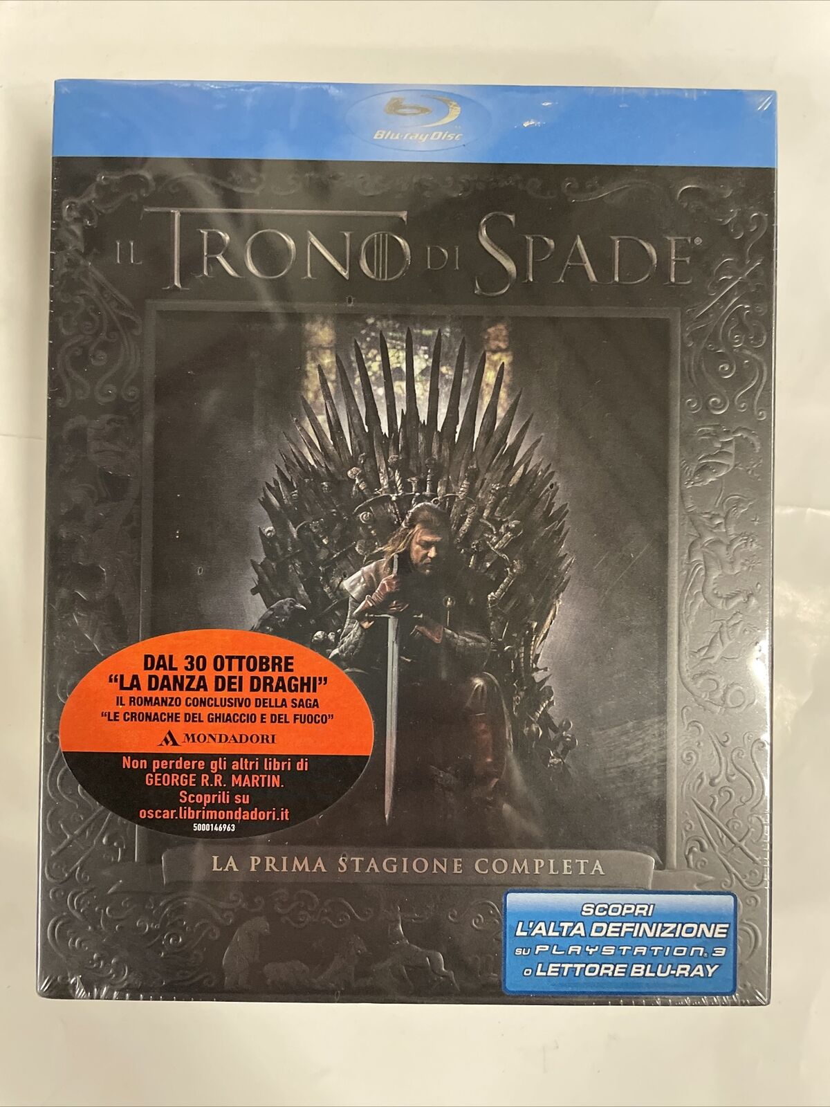 IL TRONO DI SPADE - stagione 1 - cofanetto blu ray - nuovo,sigillato