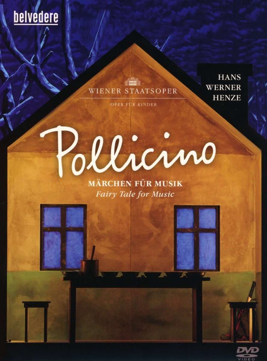 Henze -Pollicino-Märchen für Musik (DVD) Gerrit Prießnitz