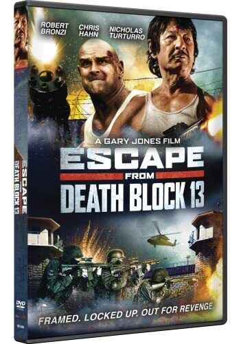 ESCAPE FROM DEATH BLOCK 13 DVD Escape From Death Block 13 DVD NUOVO