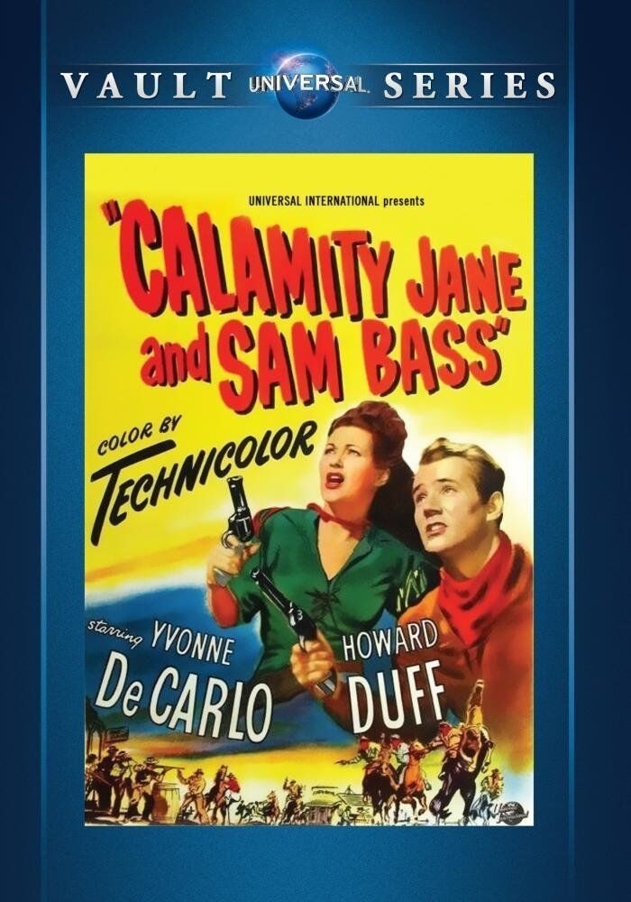 Calamity Jane E Sam Bass DVD 1949 Yvonne De Carlo, Howard Duff, George Sherman