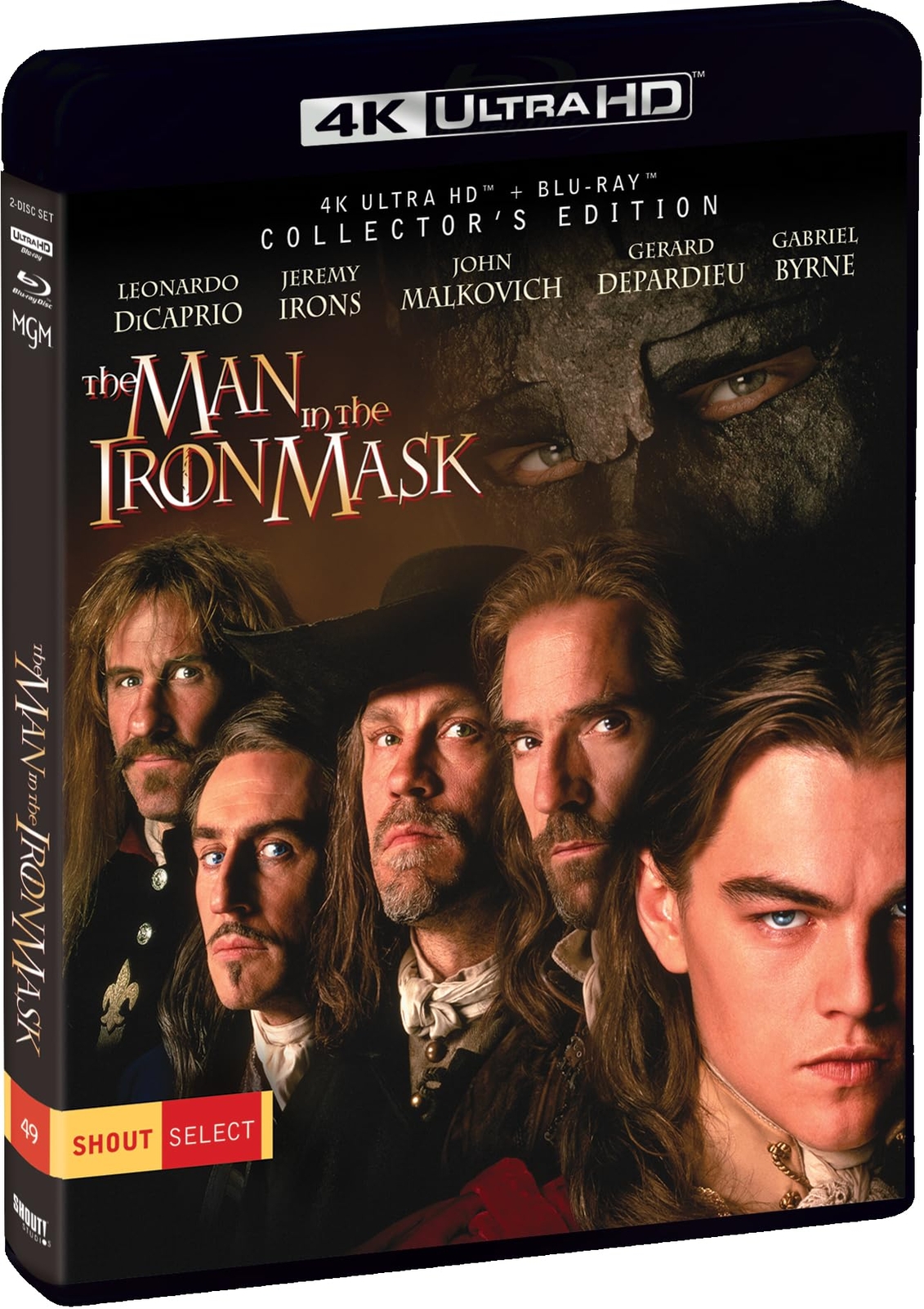 The Man in the Iron Mask (1998) - Collector's Edition 4K Ultra  (4K UHD Blu-ray)