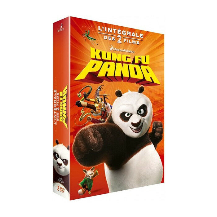 Kung Fu Panda 1 + 2 Cofanetto DVD Nuova
