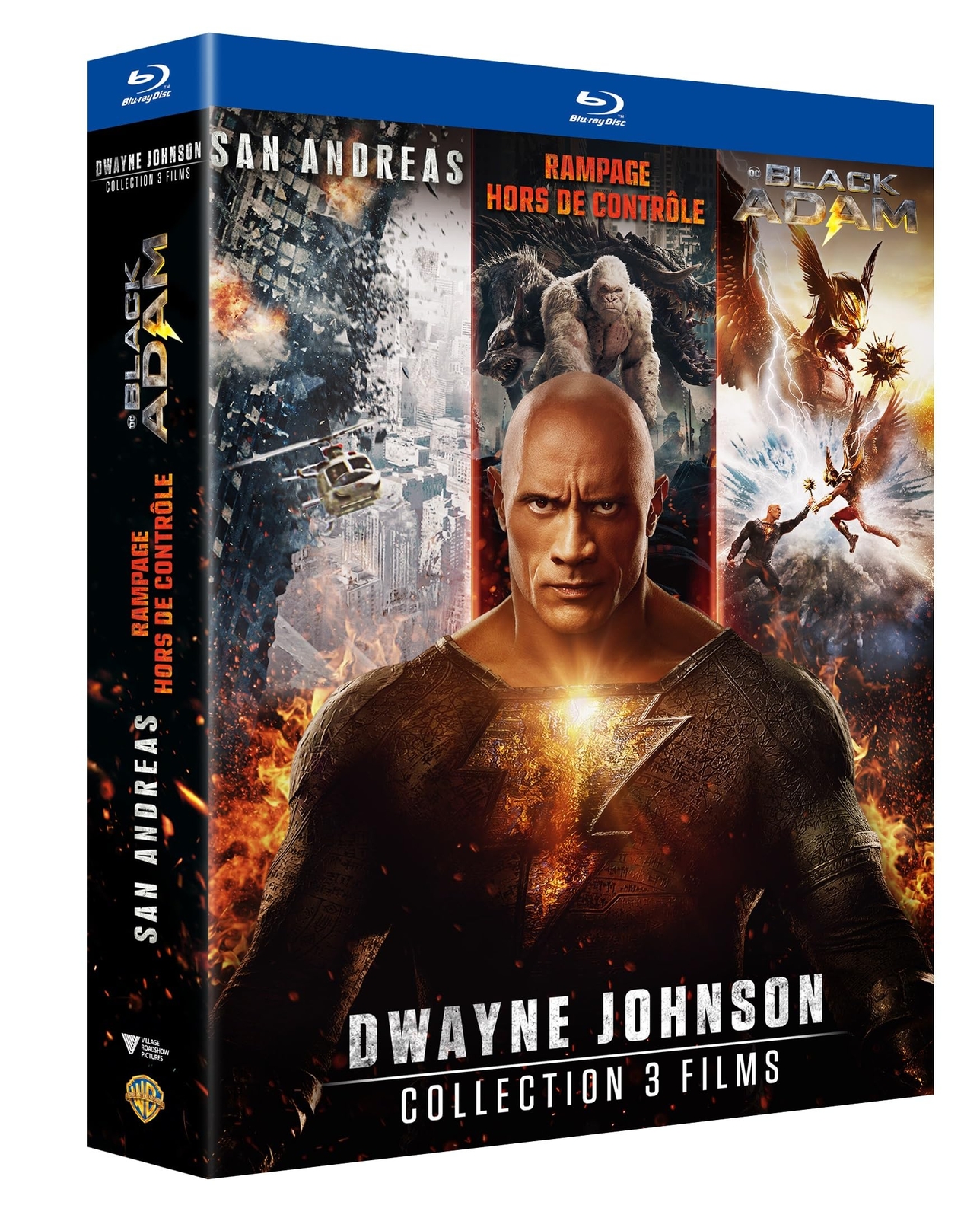 DWAYNE JOHNSON (3PK) BluRay (NL Versie) (Blu-ray) Johnson Dwayne Harris Naomie
