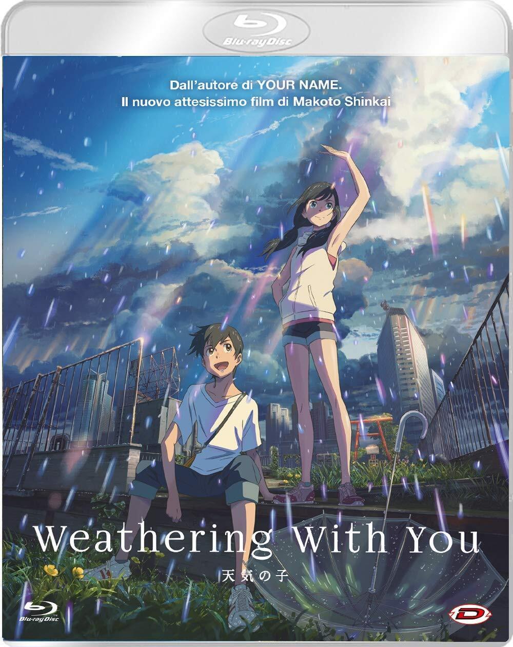 blu-ray WEATHERING WITH YOU italiano NUOVO Makoto Shinkai