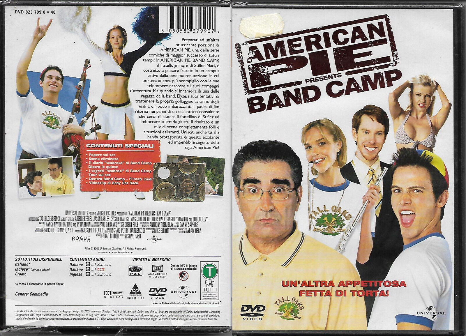 AMERICAN PIE PRESENTS BAND CAMP (2005) dvd nuovo sigillato
