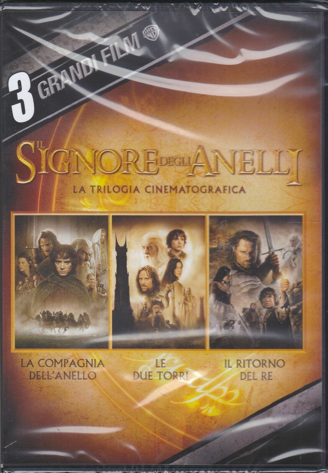 IL SIGNORE DEGLI ANELLI LA Trilogia Cinematografic DVD NUOVO