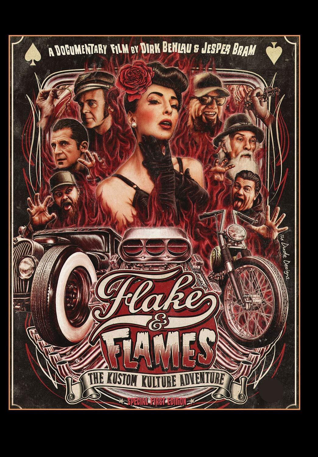 Flake And Flames (DVD) Arie van Schyndel Big Pete Blaster Bob Spina Cole Foster