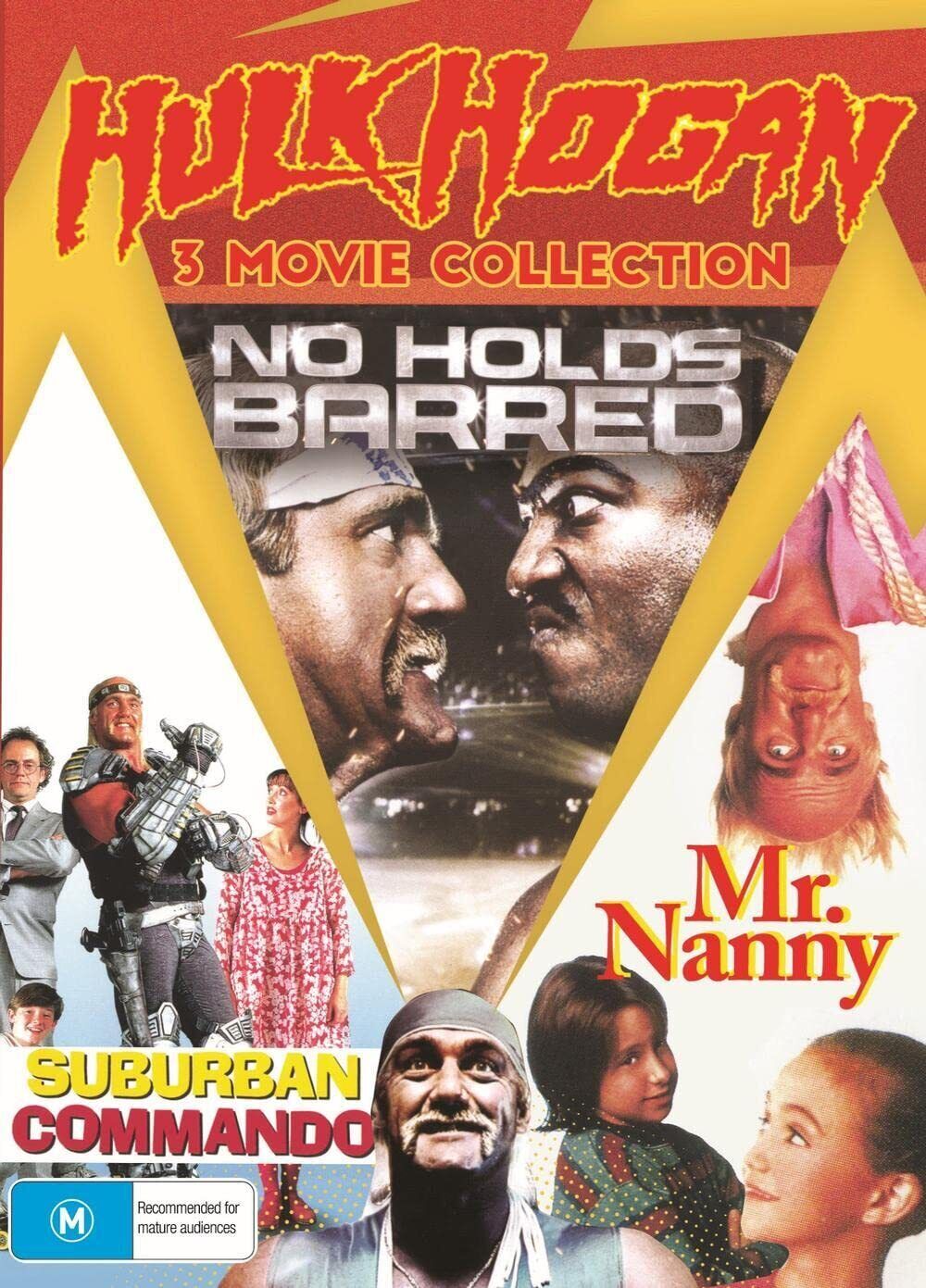 Hulk Hogan 3 Movie Collection (No Holds Barred / Mr Nanny / Suburban Comma (DVD)
