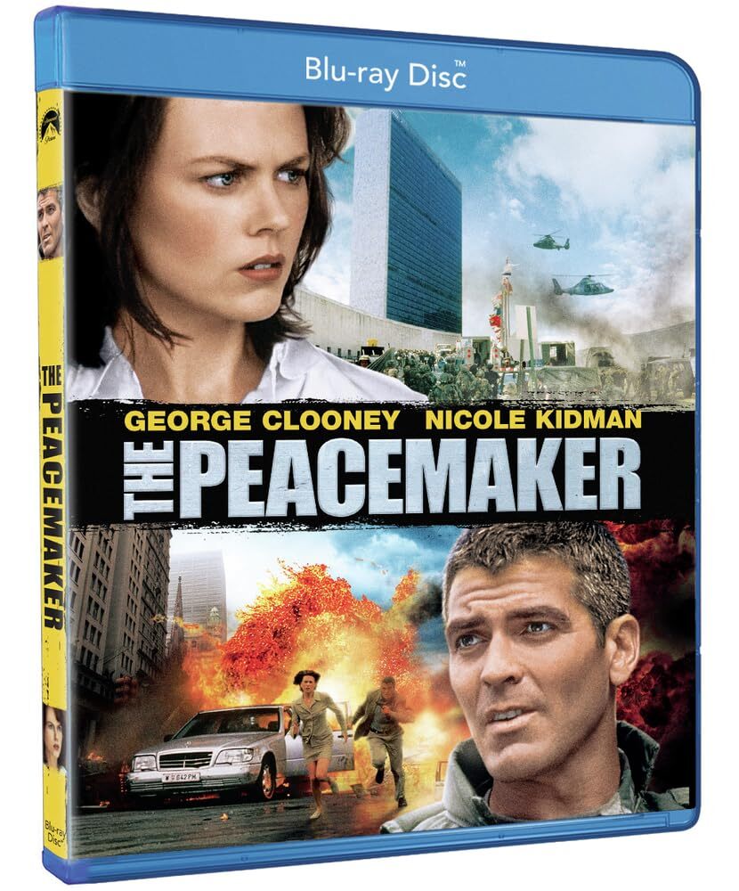The Peacemaker (1997) (Blu-ray) George Clooney Nicole Kidman Armin Mueller-Stahl