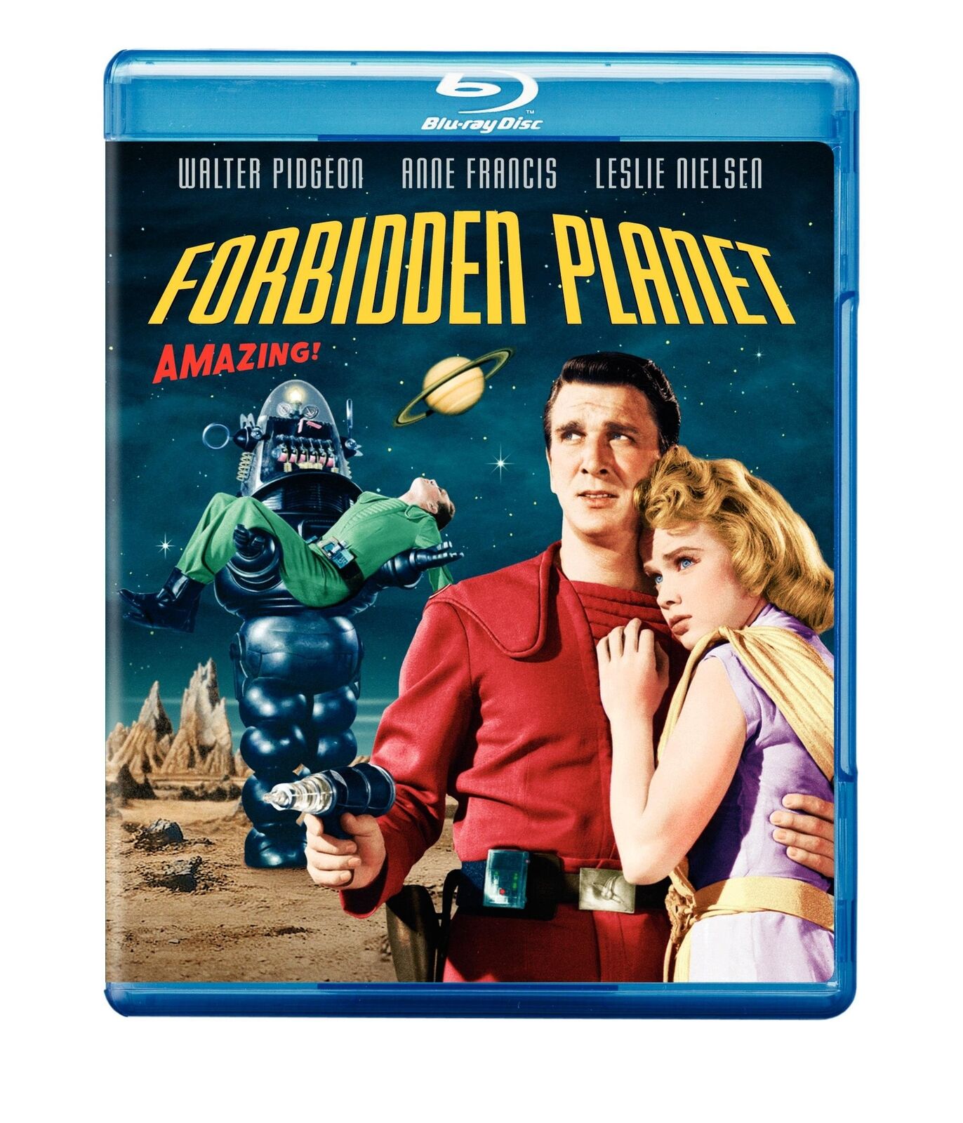Forbidden Planet (Blu-ray) Walter Pidgeon Anne Francis Leslie Nielsen Jack Kelly