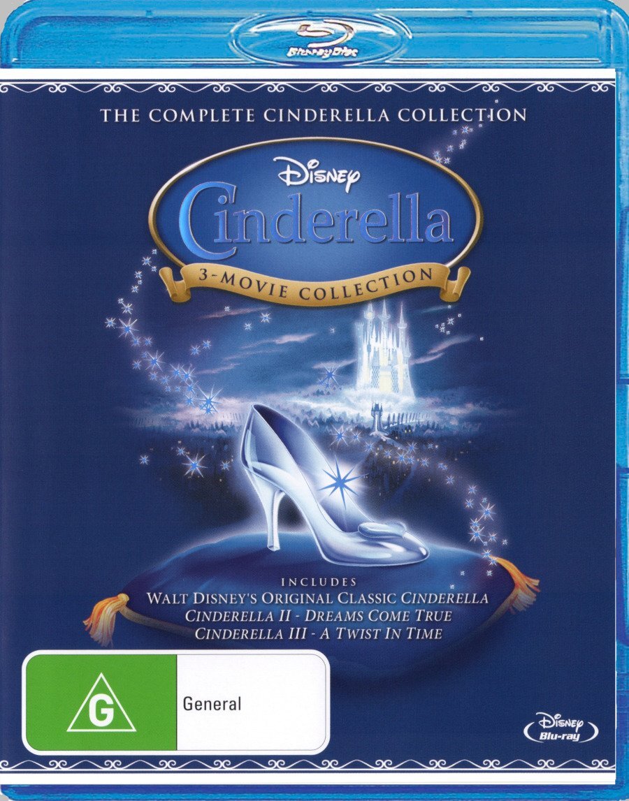 Cinderella / Cinderella 2 / Cinderella 3 (Blu-ray)