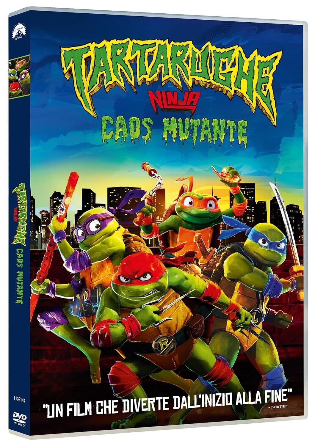 Tartarughe Ninja - Caos Mutante - (2023) DVD NUOVO