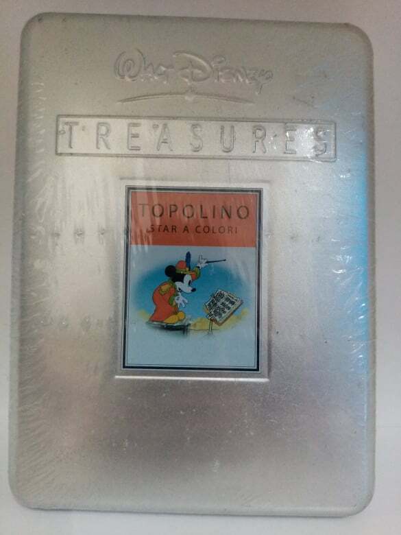 Disney TOPOLINO STAR A COLORI Metal Box Steelbook - Nuovo