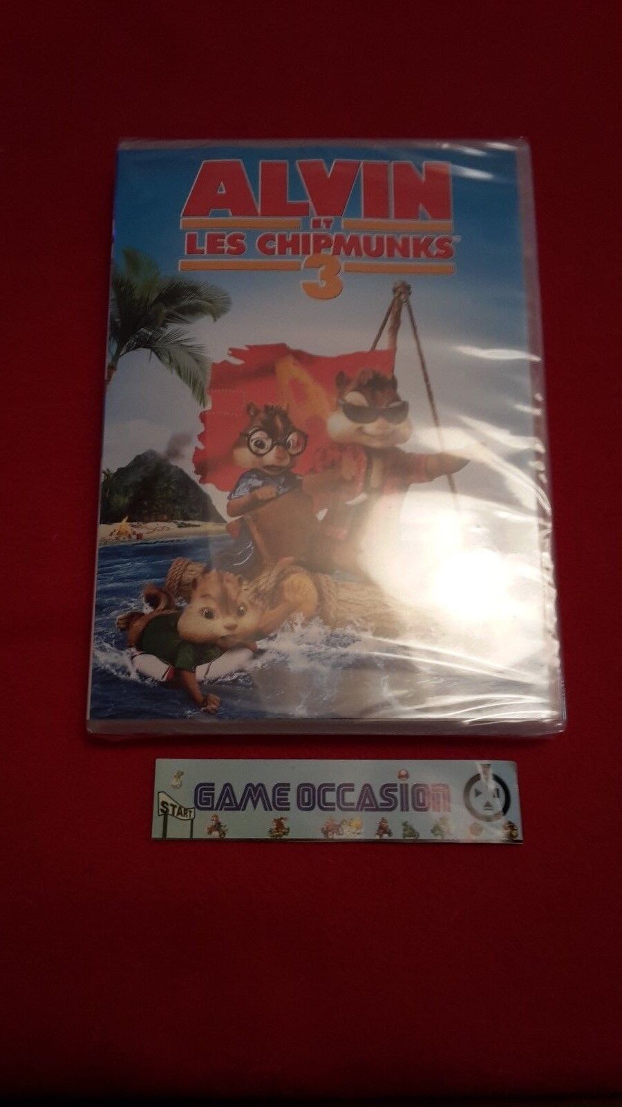 Alvin E Le Chipmunks 3 / Film DVD Video Pal Nuovo Imballato