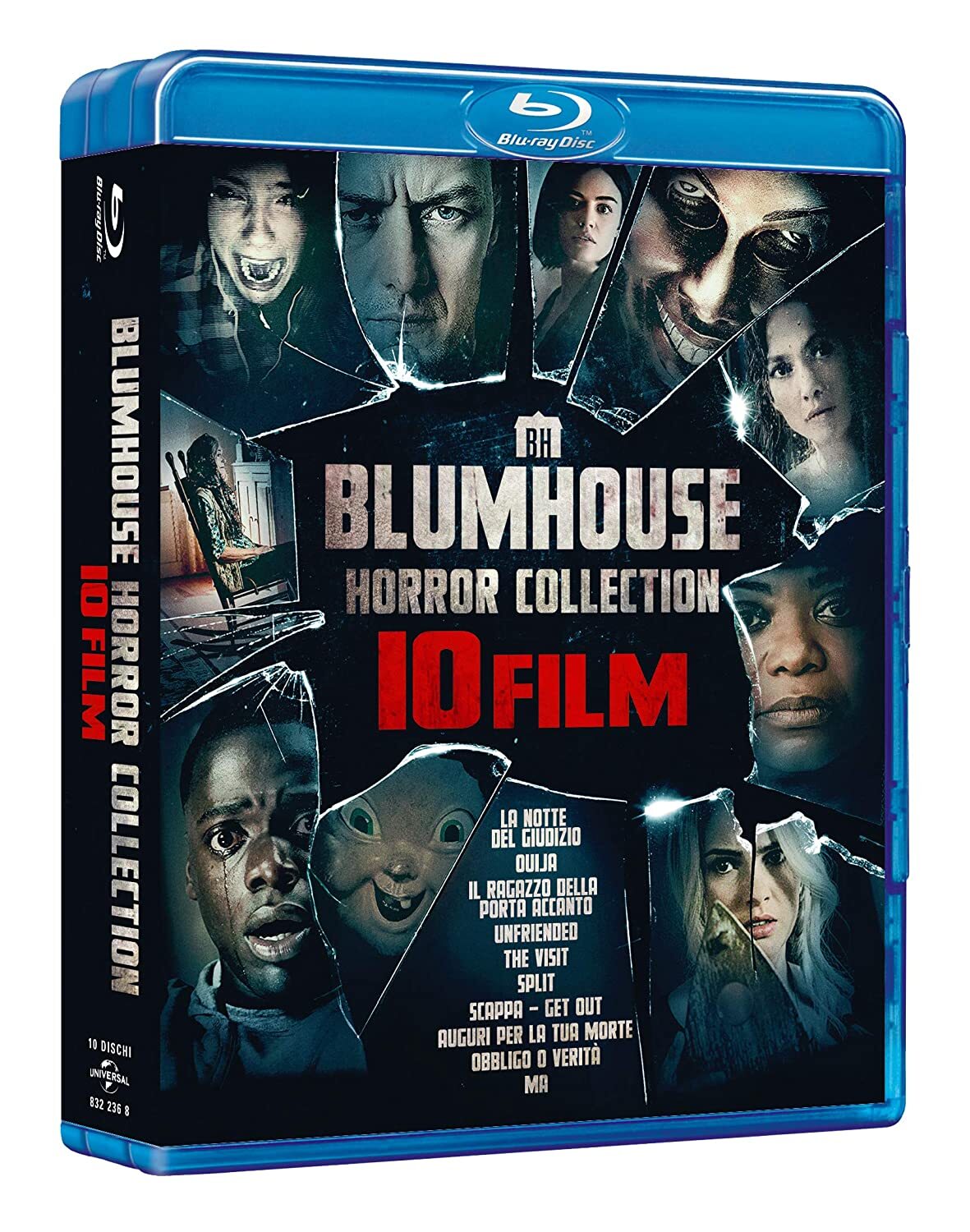BLUMHOUSE HORROR COLLECTION  10 BLU-RAY  COFANETTO