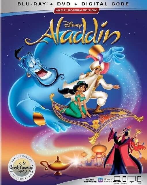 Aladdin (Feature) (Blu-ray) Scott Weinger Robin Williams Linda Larkin