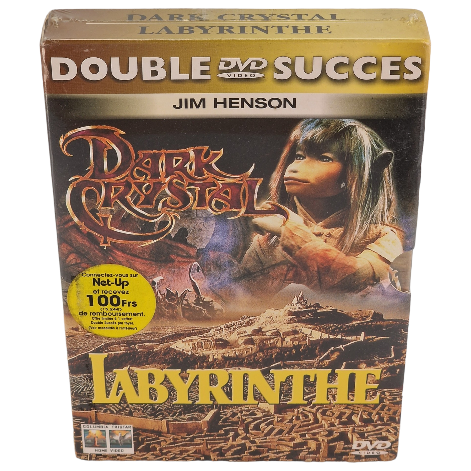 Dark Crystal/Labirinto 2 X DVD Film Cofanetto, Francia Regione B __ 2003