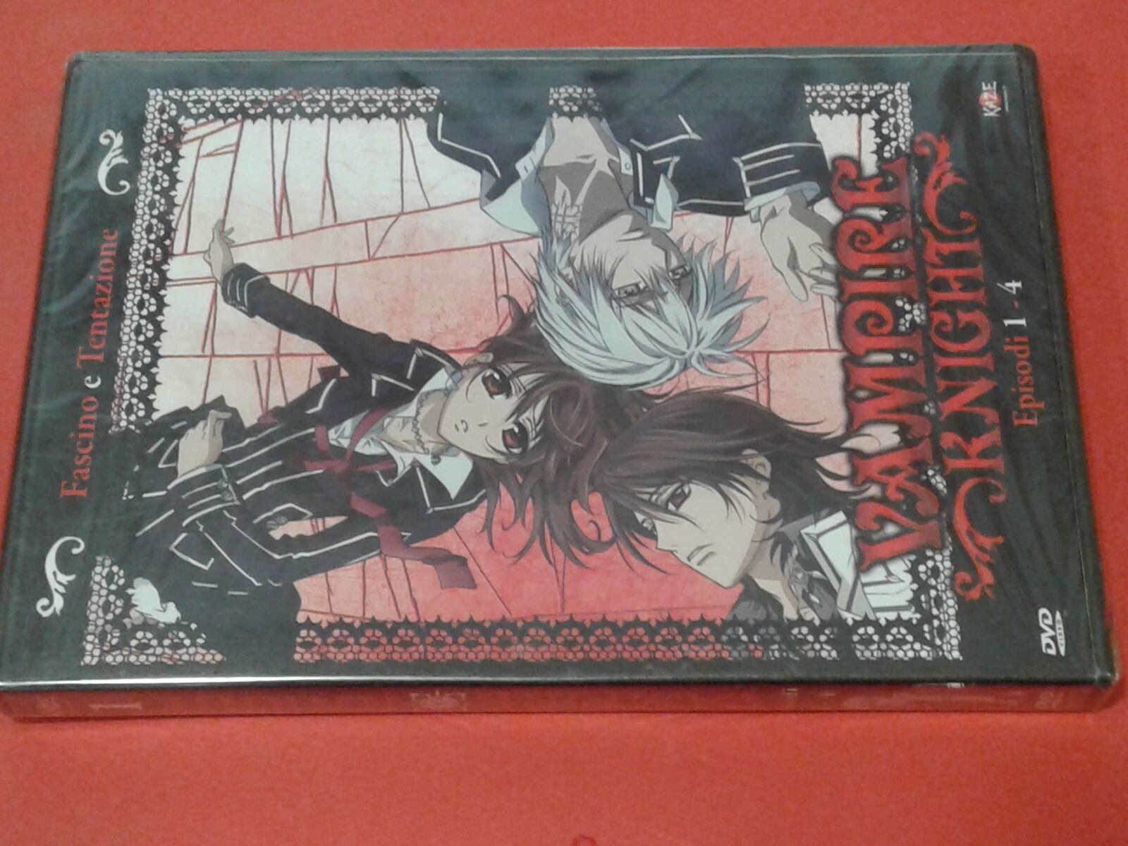 DVD ANIMAZIONE- VAMPIRE KNIGHT-1° SERIE- N° 1-episodi- n° 1/4- SIGILLATO