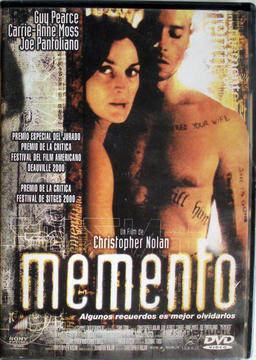 DVD FILM "MEMENTO". Nuovo sigillato