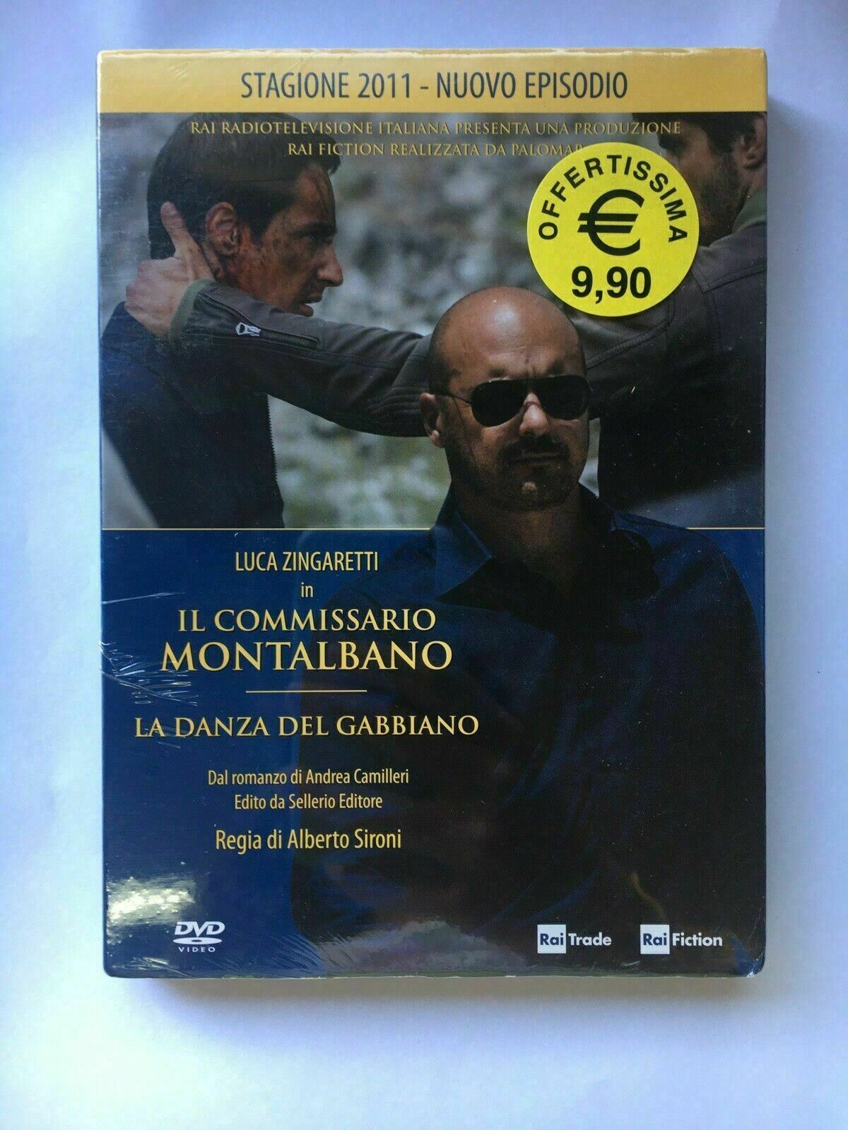 IL COMMISSARIO MONTALBANO- La Danza Del Gabbiano- DVD NUOVO