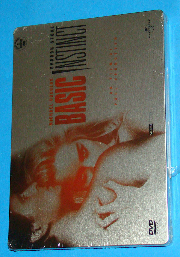 Basic Instinct - Steelbook - DVD - New Nuovo Sealed