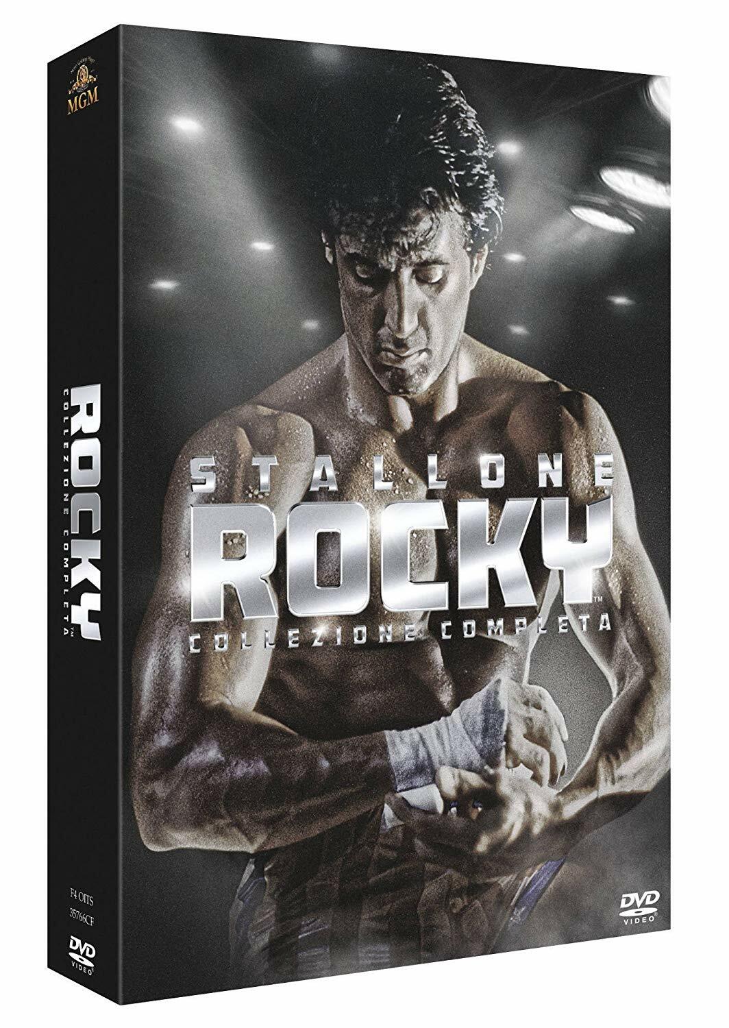 COFANETTO DVD - ROCKY LA SAGA COMPLETA (6 DVD) SYLVESTER STALLONE - Nuovo!!