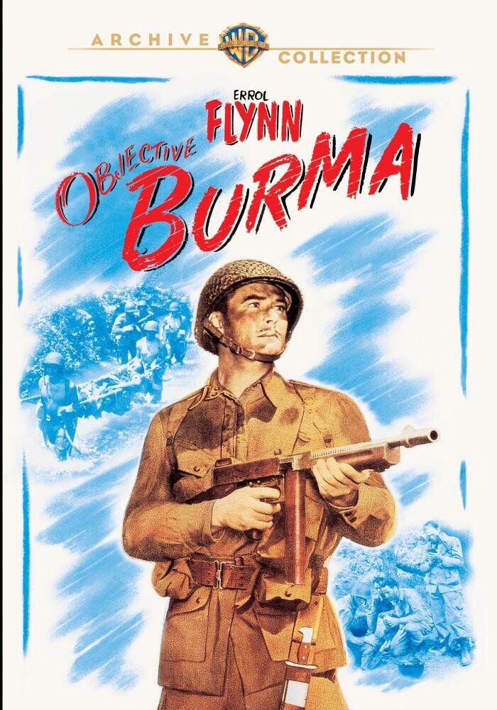 Objective, Burma! (DVD) Errol Flynn James Brown William Prince