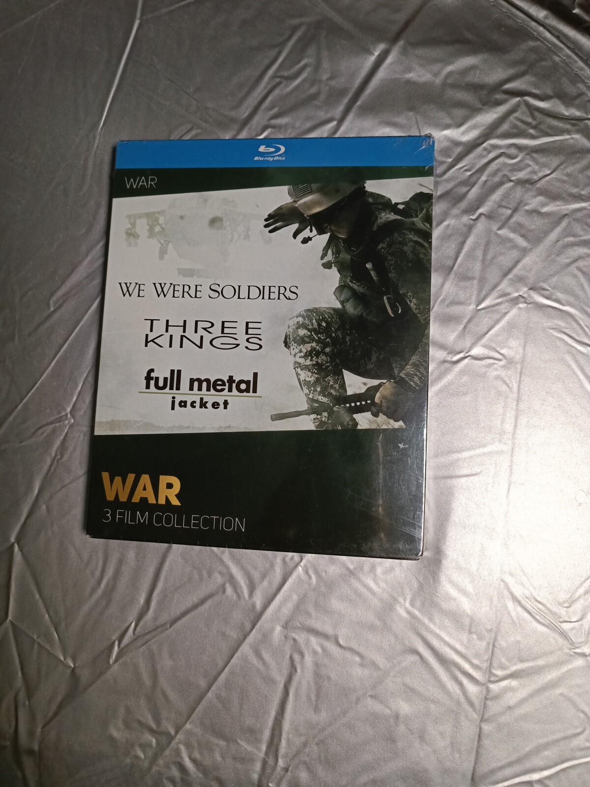 WAR 3 FILM COLLECTION BLURAY WE WERE SOLDIERS+THREE KINGS+FULL METAL JACKET